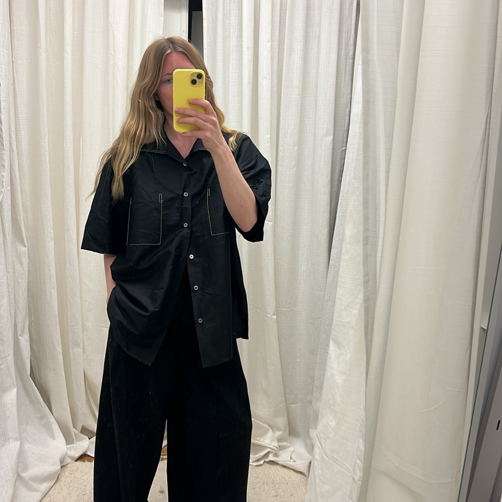 Maiden Name Jesse Silk Shirt